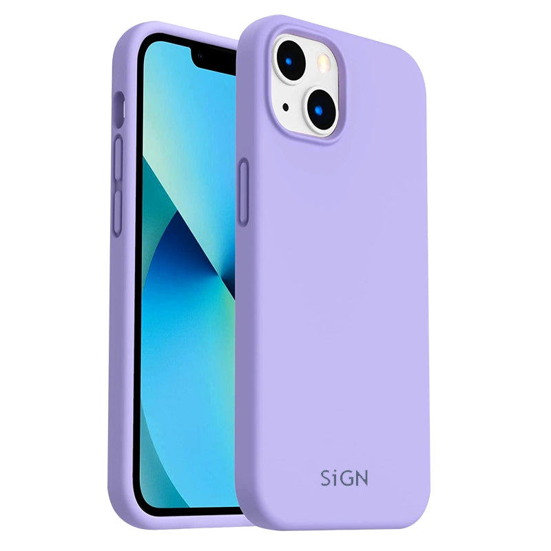 Liquid Silicone Case for iPhone 14 Plus - Lavender