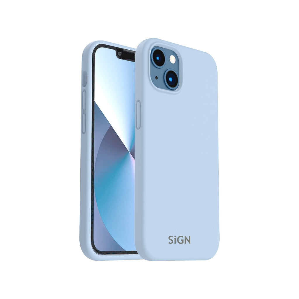 Liquid Silicone Case for iPhone 14 Plus - Sapphire Blue