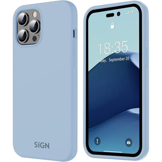 Liquid Silicone Case for iPhone 14 Pro Max - Sapphire Blue