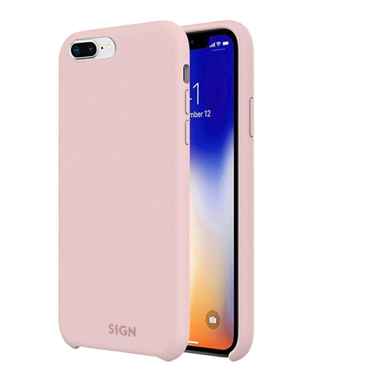 Liquid Silicone Case for iPhone 7 & 8 Plus - Pink