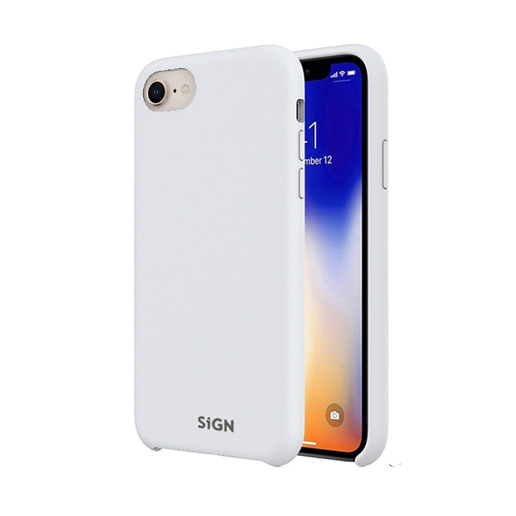 Liquid Silicone Case for iPhone 7 & 8/SE 2020/SE 2022 - White