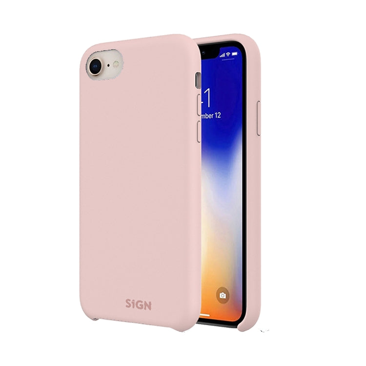 Liquid Silicone Case for iPhone 7 & 8/SE 2 - Pink
