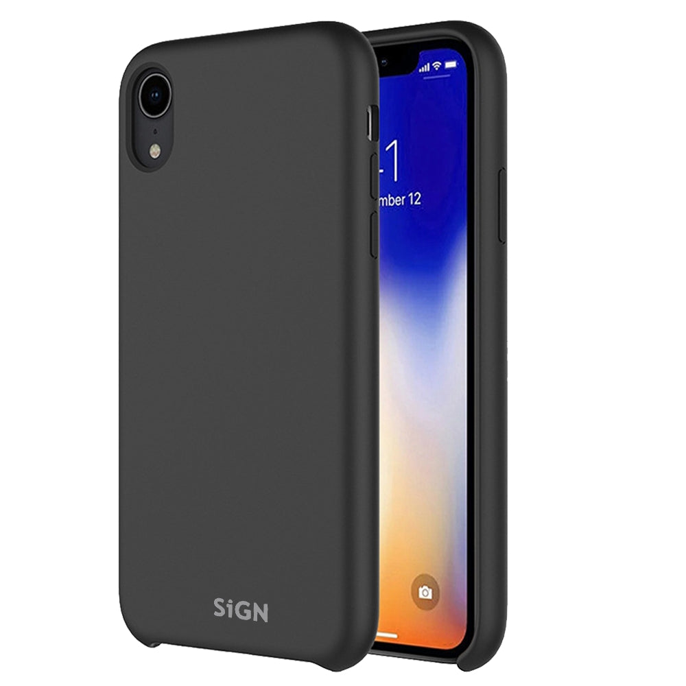 Liquid Silicone Case for iPhone X & XS - Black