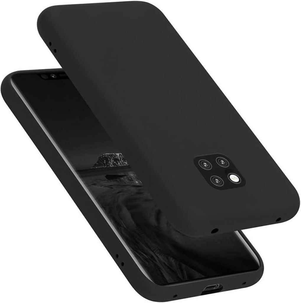 Liquid Silicone Cover for Huawei Mate 20 - Black
