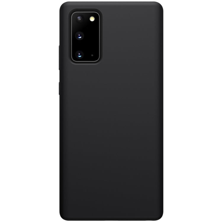 Liquid Silicone Cover for Samsung Galaxy Note 20 - Black