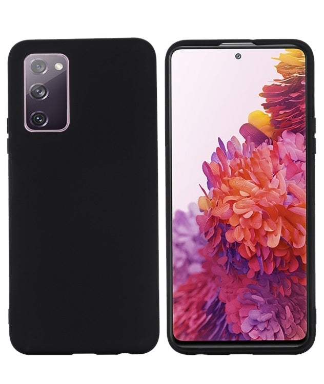 Liquid Silicone Cover for Samsung Galaxy S20 FE - Black