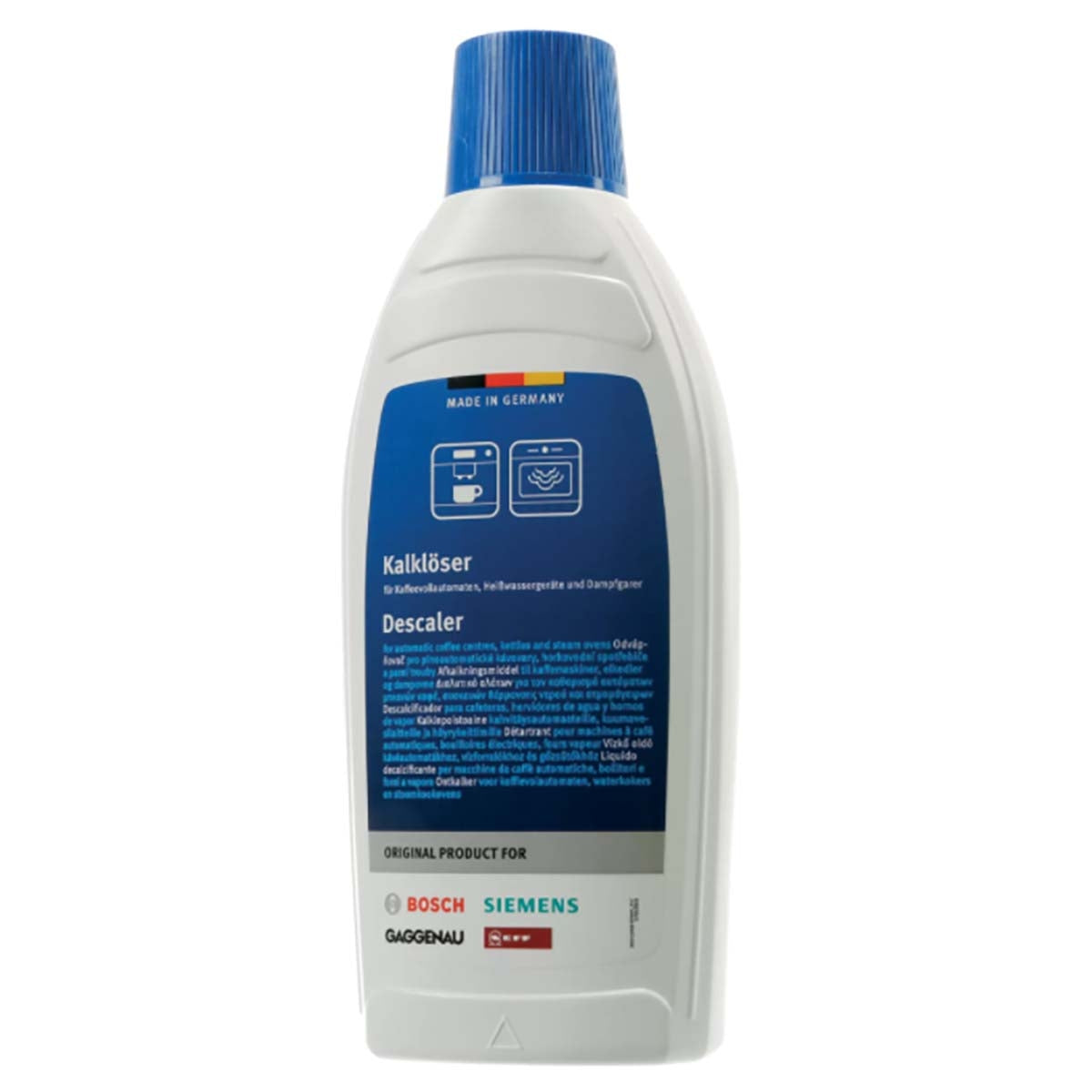 Liquid descaling agent for fully automatic coffee machines - Coffee makers - Kettles and steam ovens with water tank - 500 ml