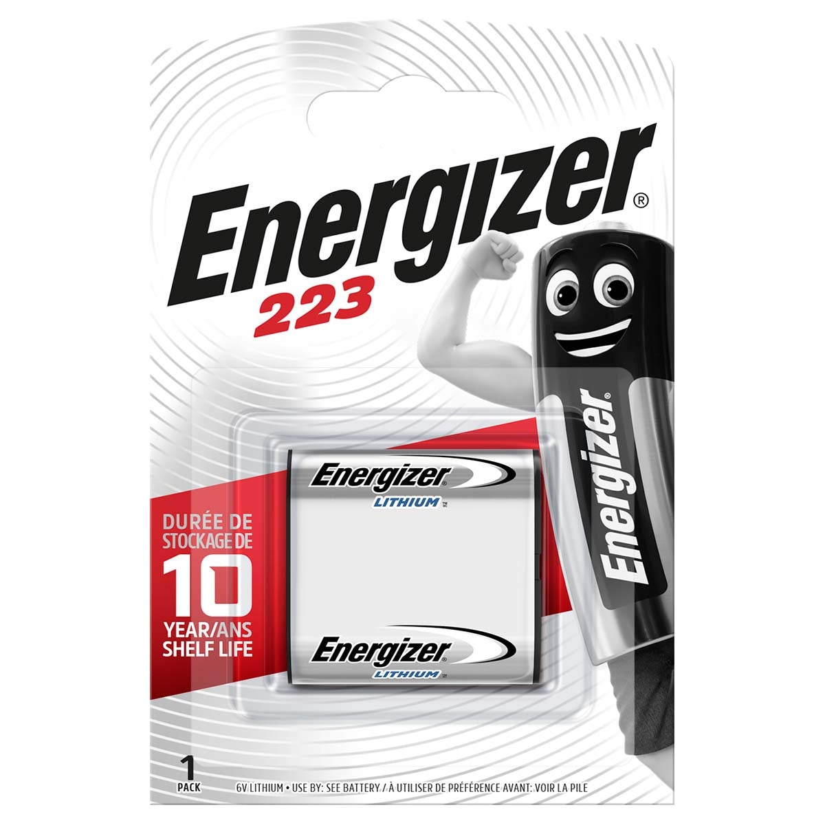 Lithium Battery CR-P2 | 6 V DC | 1500 mAh | 1-Blister | Silver