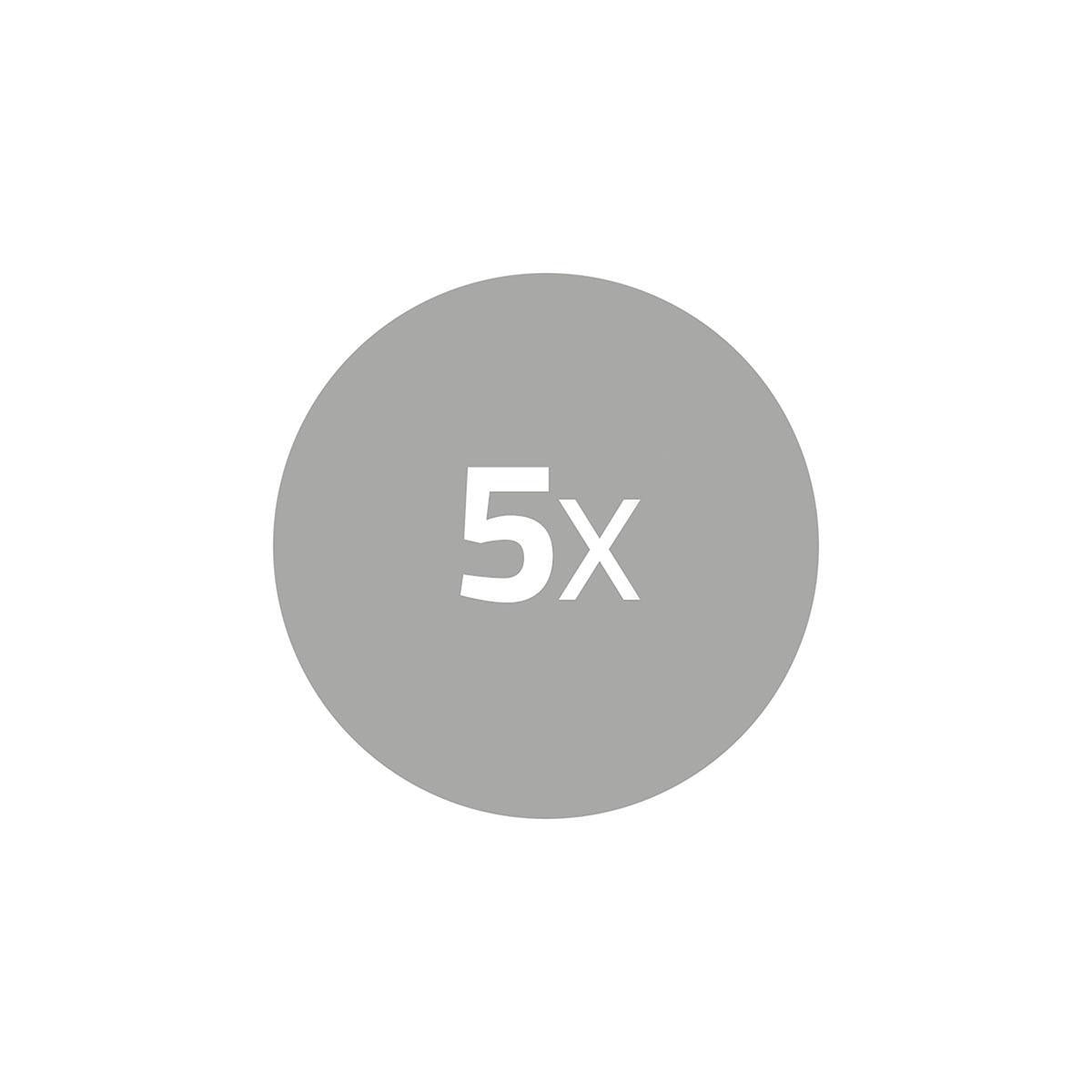Lithium button cell battery CR1620 | 3 V DC | 5-Blister | Silver
