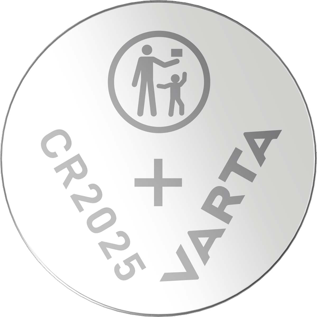 Lithium button cell battery CR2025 | 3 V DC | 2-Blister | Silver