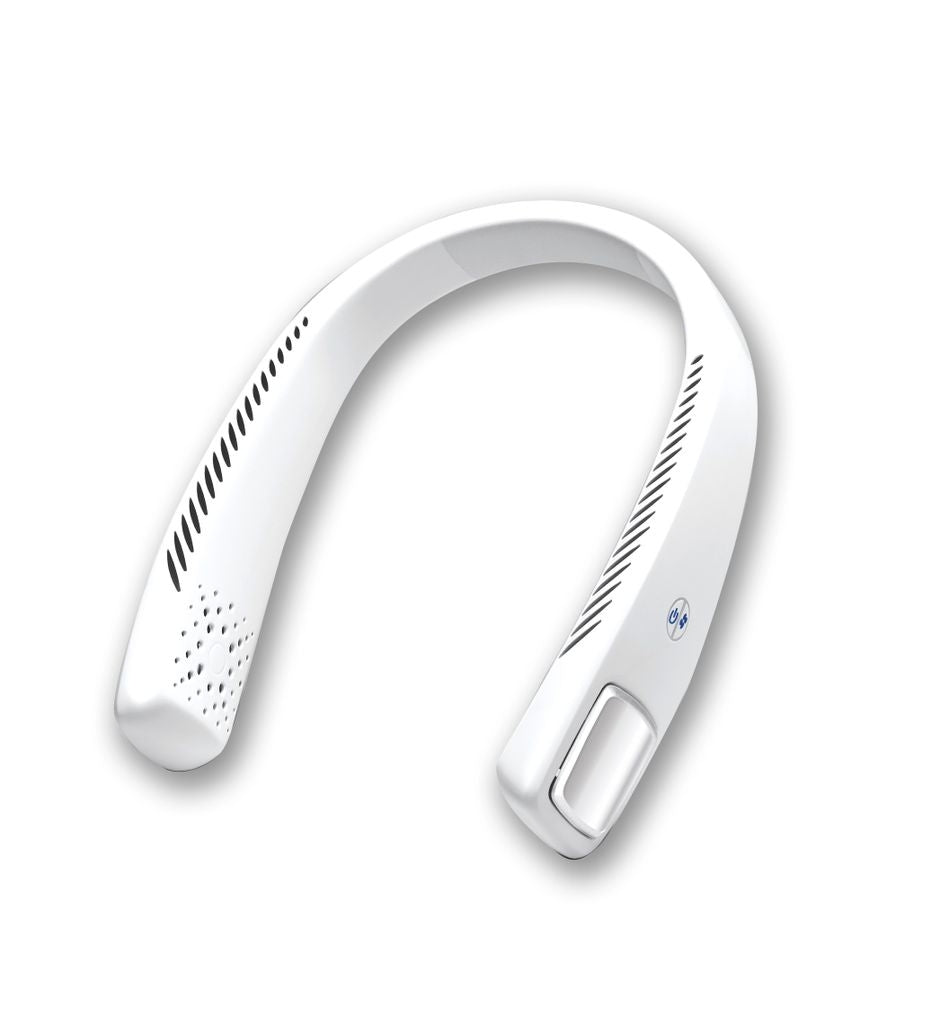 Livington Cool2Go Fan with Neck Strap, 1800mAh - White