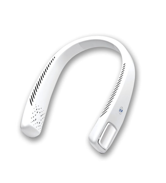 Livington Cool2Go Fan with Neck Strap, 1800mAh - White