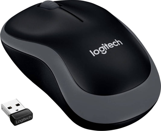 Logitech M185 Wireless Mouse RF - Grey