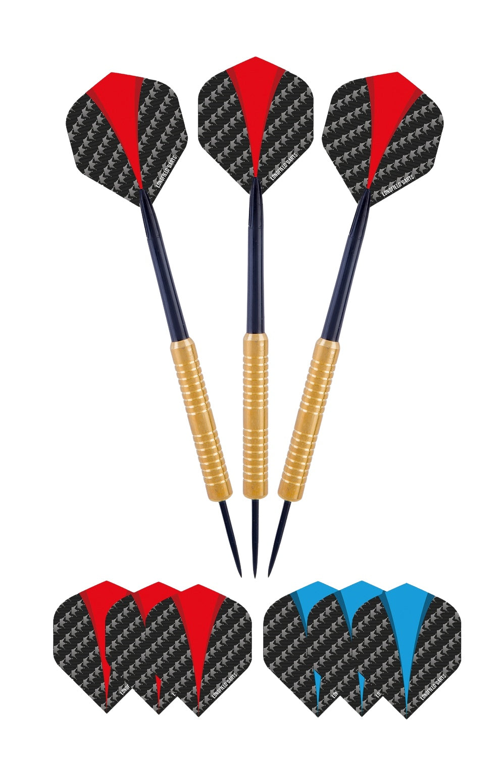 Longfield Darts Board, Cabinet And 2 Darts Sets