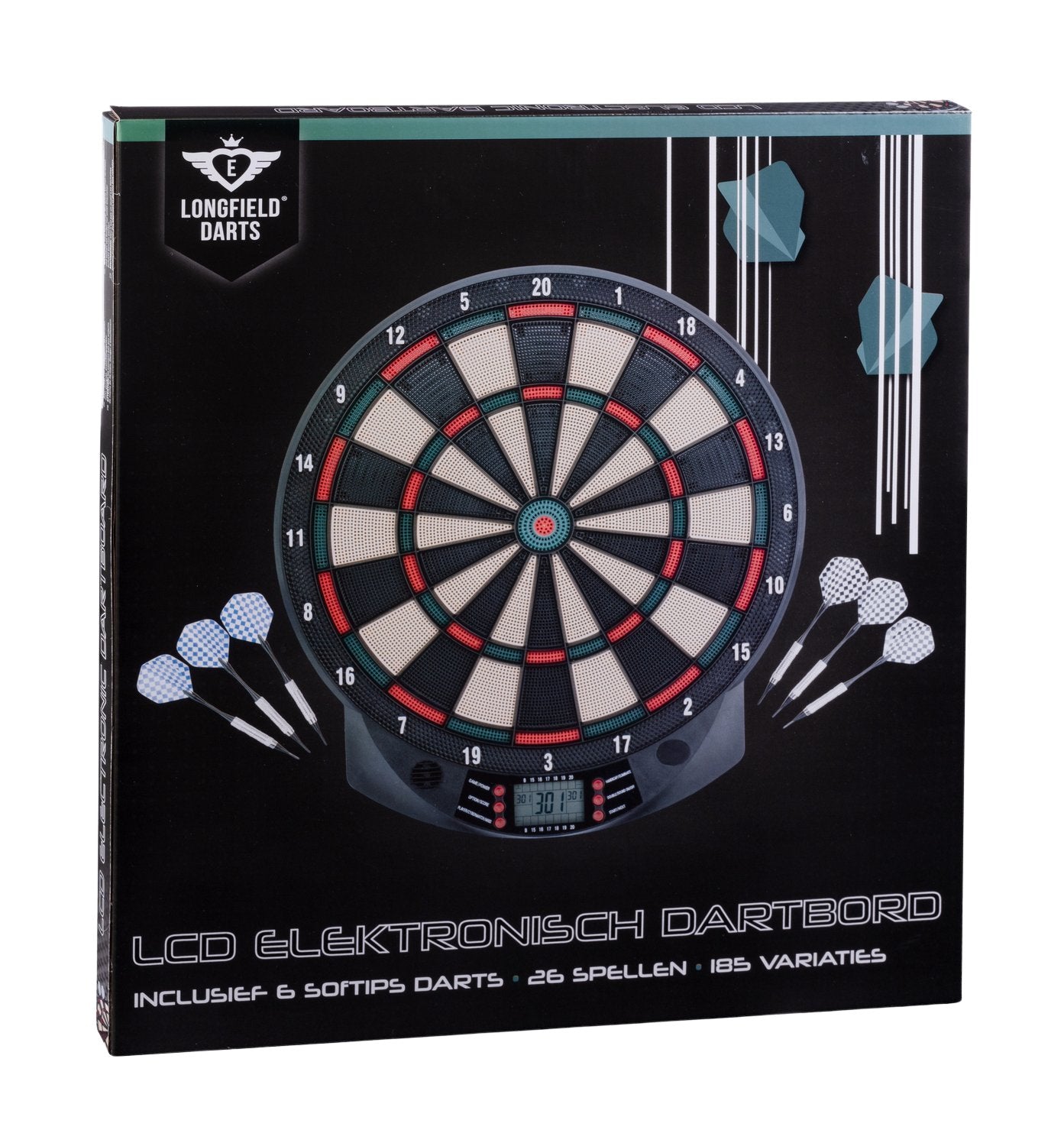 Longfield Electronic Darts Board And Darts