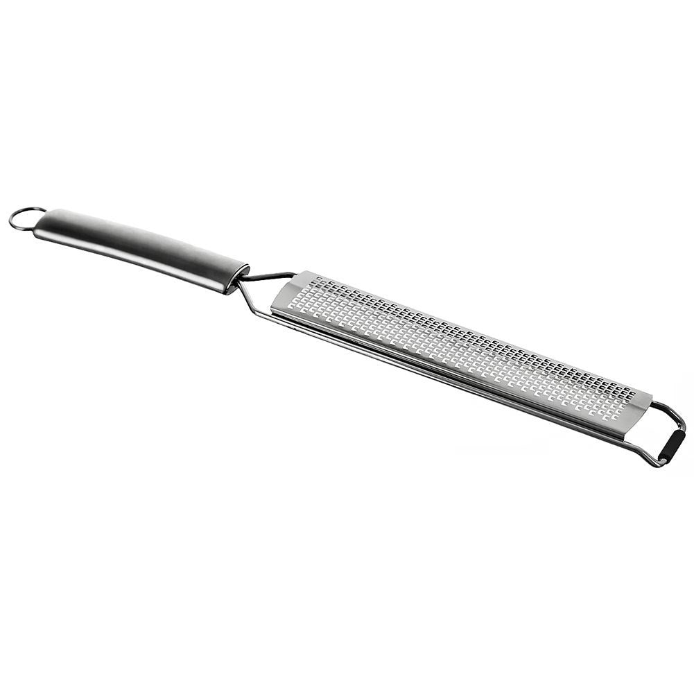 Long grater 38 cm - Stainless steel for cheese and spices