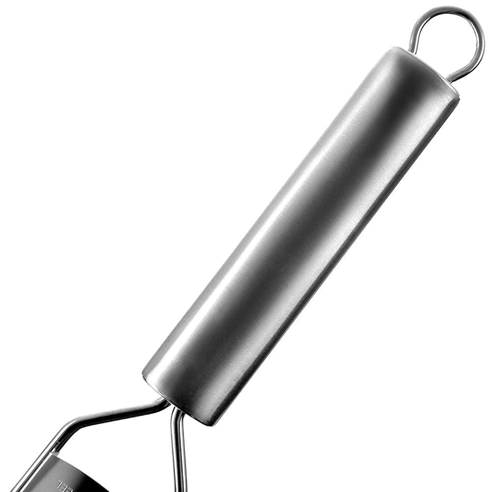 Long grater 38 cm - Stainless steel for cheese and spices