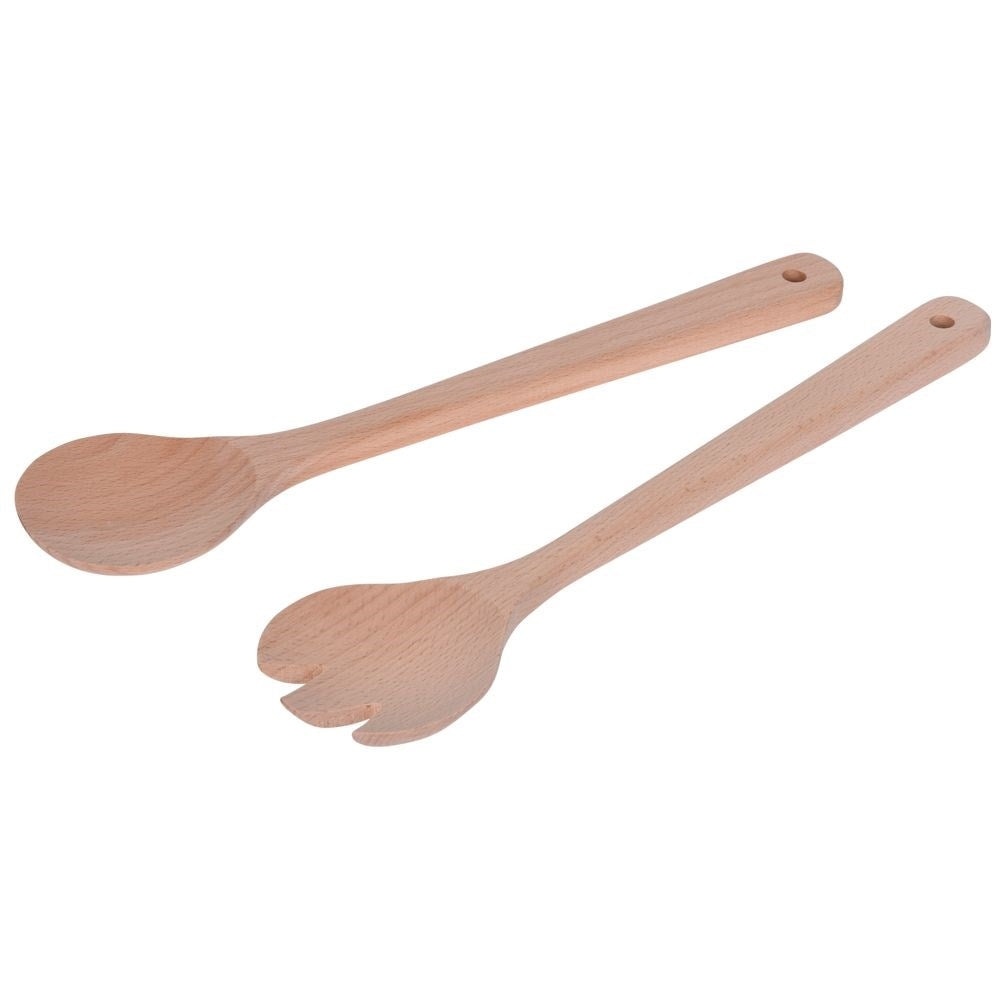 Long salad spoons: Prepare and serve easily.