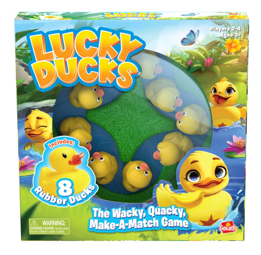 Matching Game for Kids - 12 Ducks, Motorized Pond