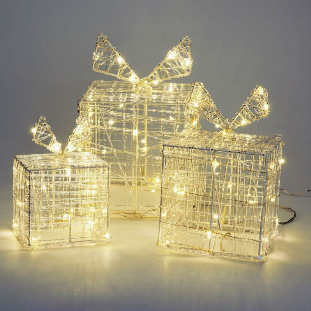 Luminous Christmas gift pack with 90 LED lights for indoor/outdoor use