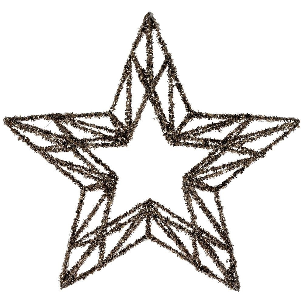 Luminous Christmas star with 30 LED lights, battery operated