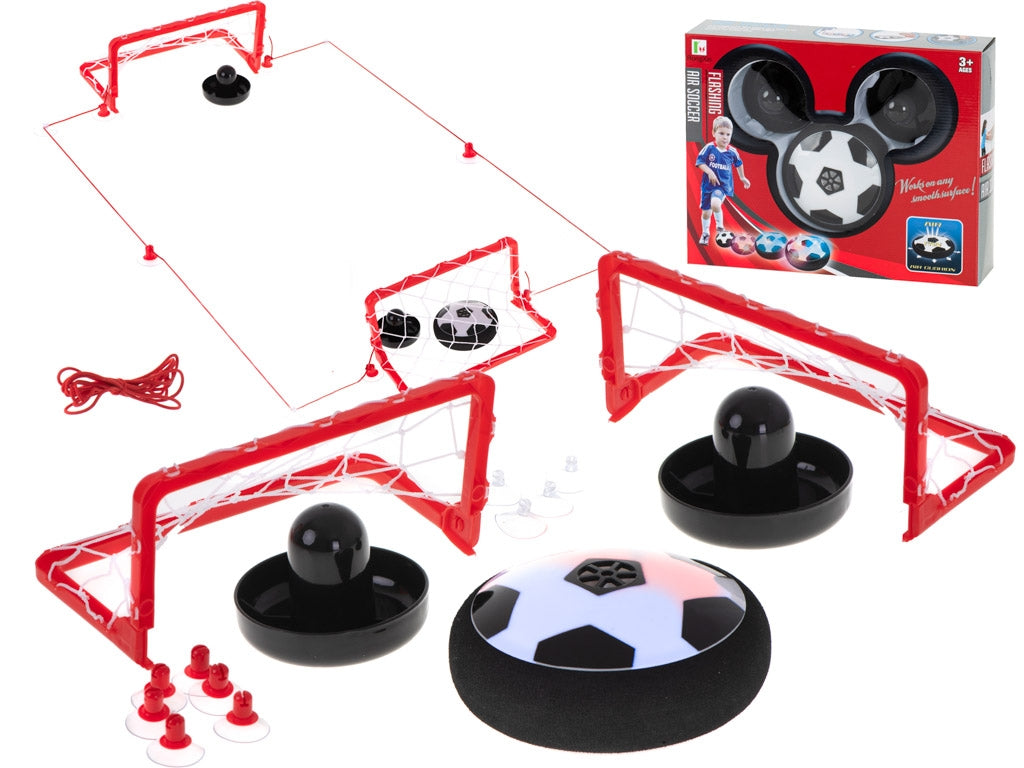 Luminous table top Hoverball + goals