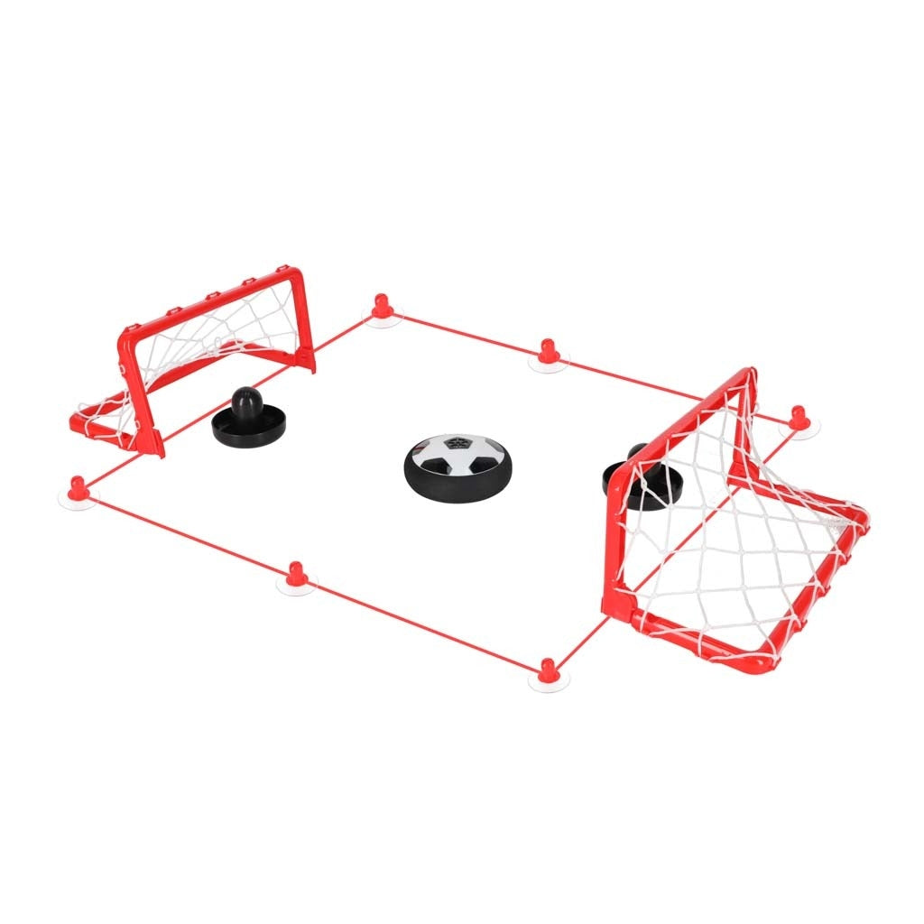 Luminous table top Hoverball + goals