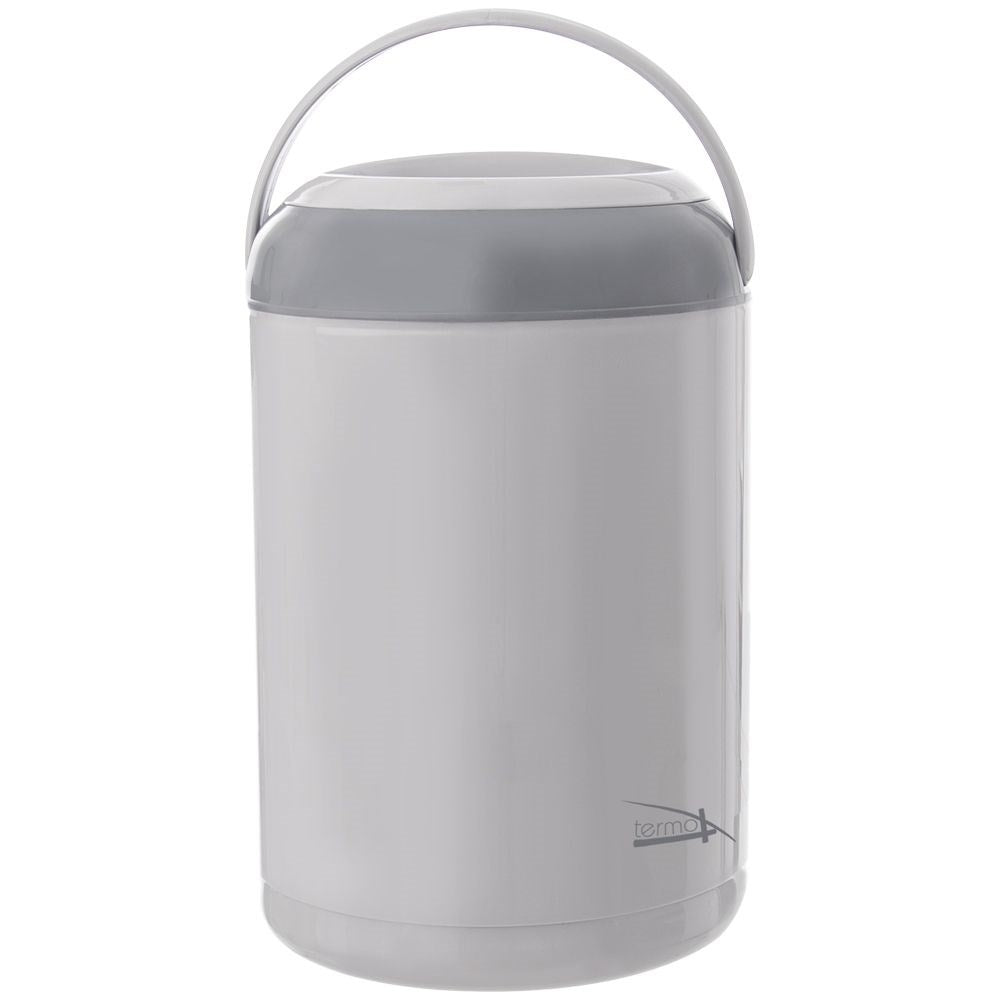 Lunch Box in Stainless Steel with Several Levels, Keeps Food Warm
