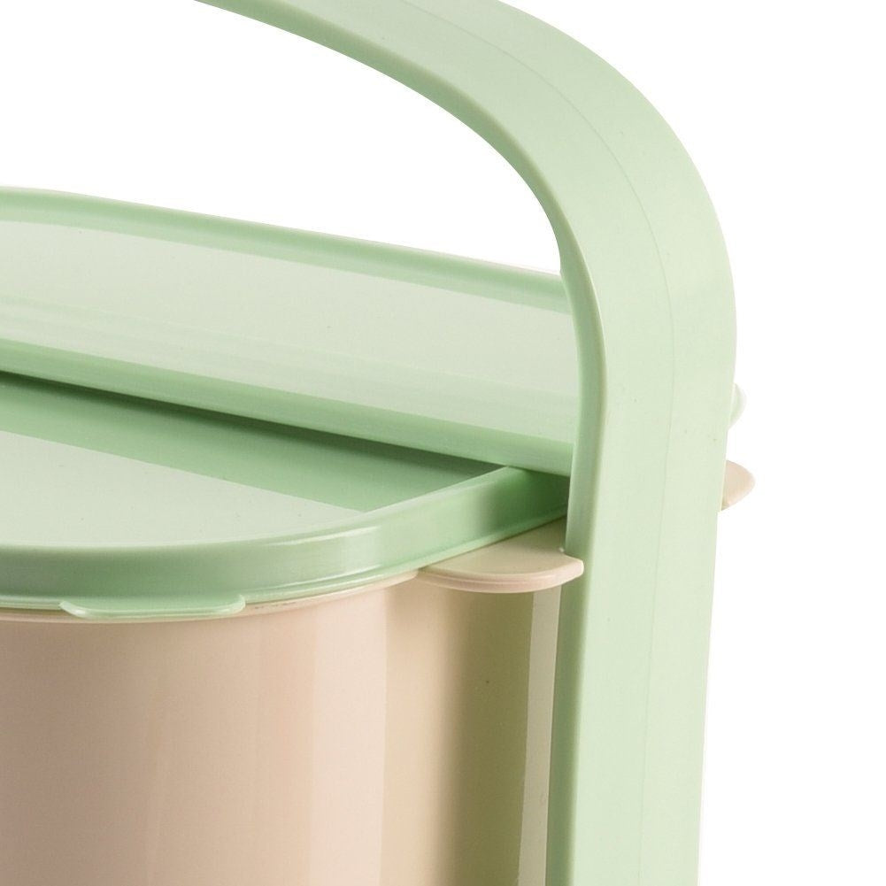 Lunchbox: 3 containers with lid, stand, 1.15L capacity