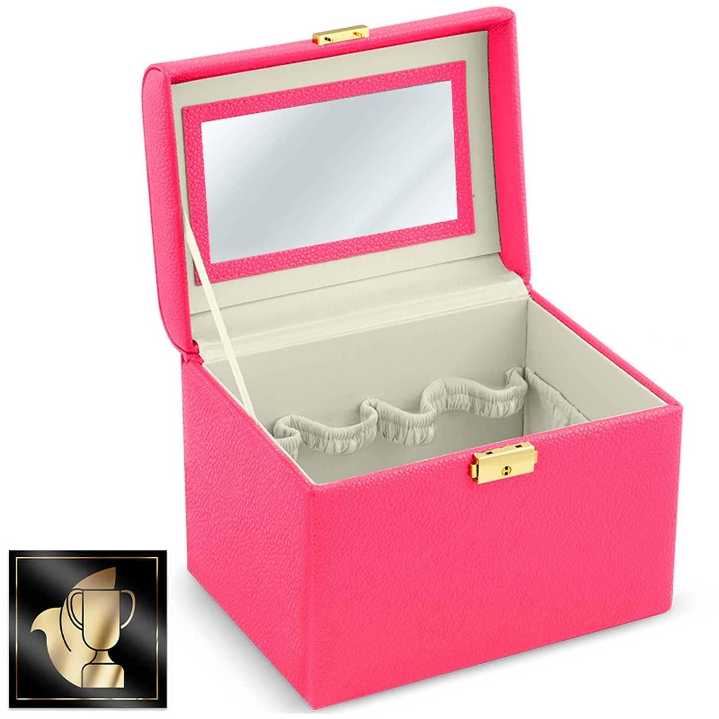 Luxurious Pink Cosmetic Case Massido MS-706