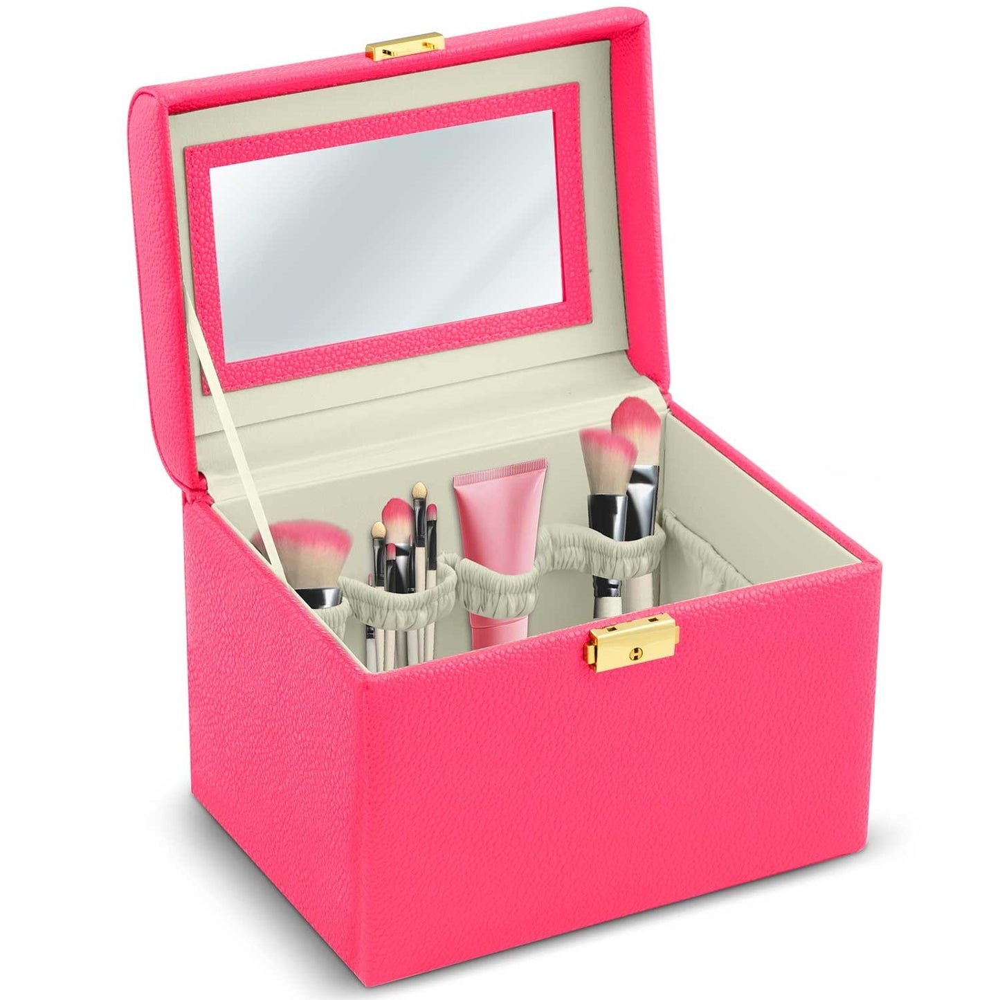 Luxurious Pink Cosmetic Case Massido MS-706