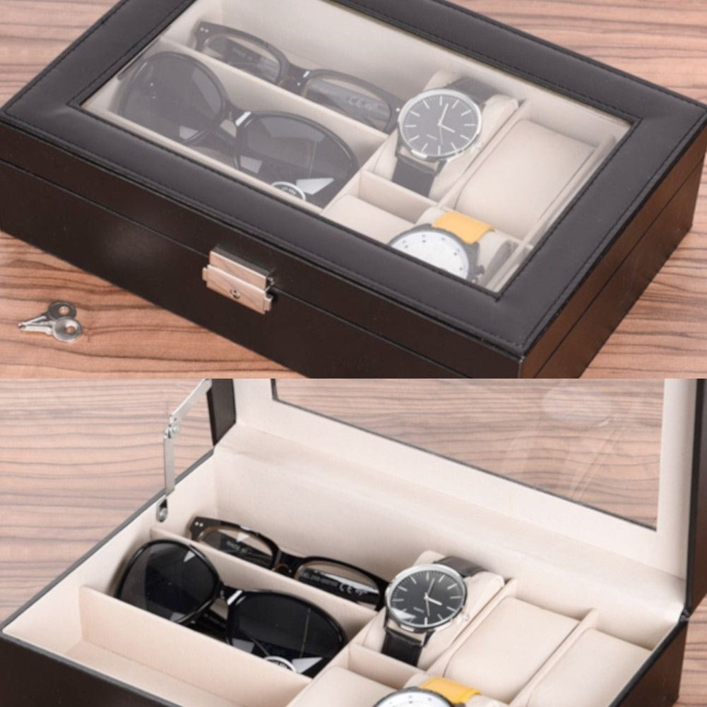 Luxurious Storage Box for Watches and Glasses