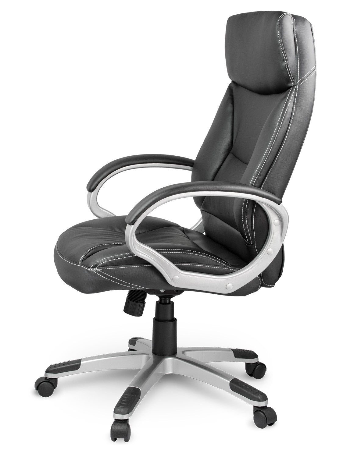 Luxurious black leather office chair Sofotel EG-223