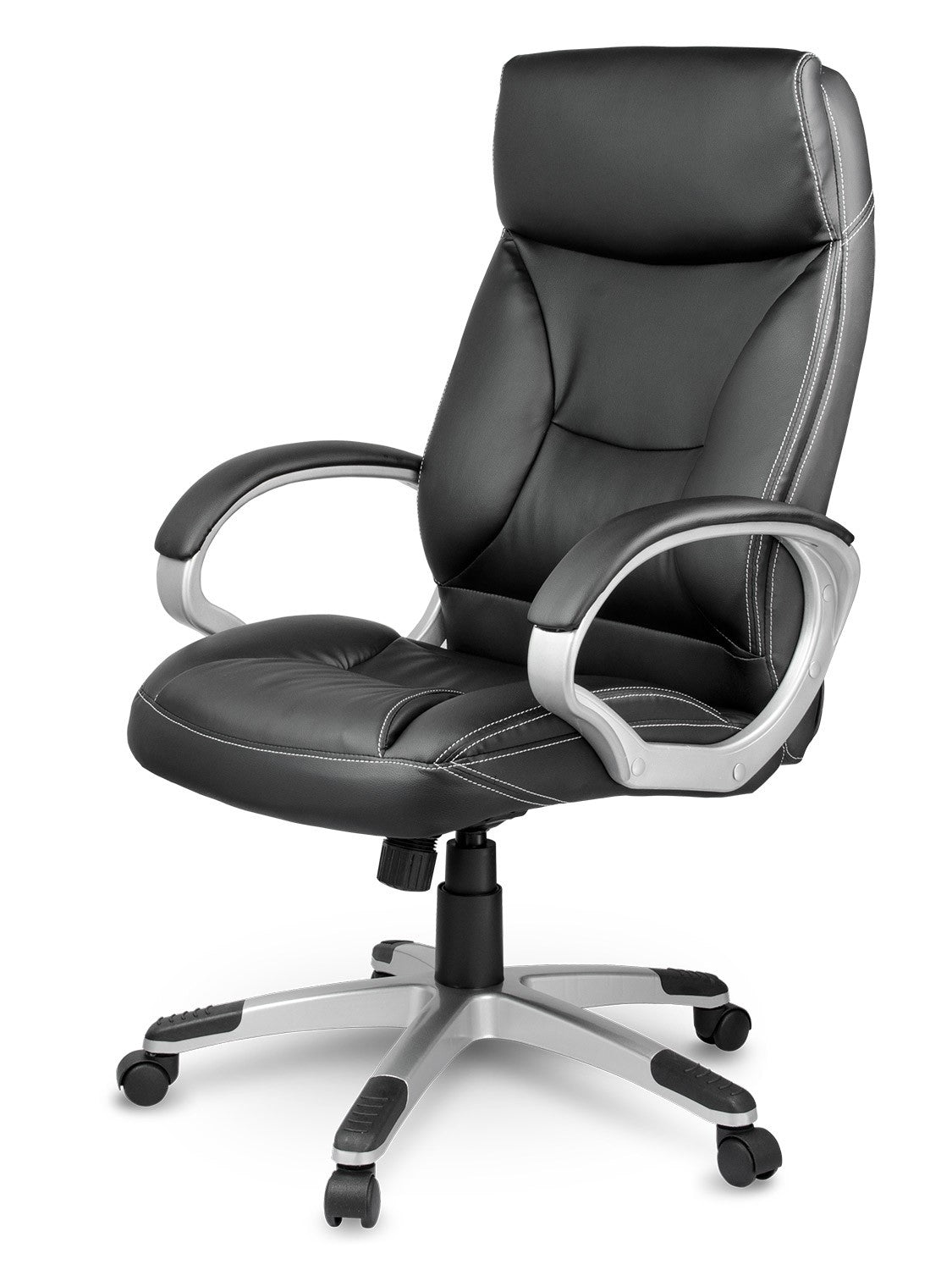 Luxurious black leather office chair Sofotel EG-223