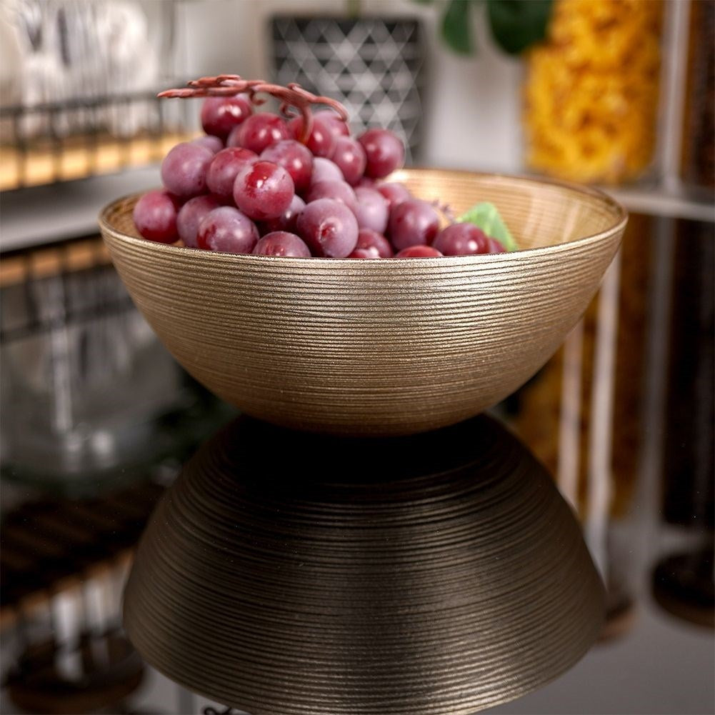 Luxury Glass Bowl for Salad, Cereal, Yoghurt & Snacks