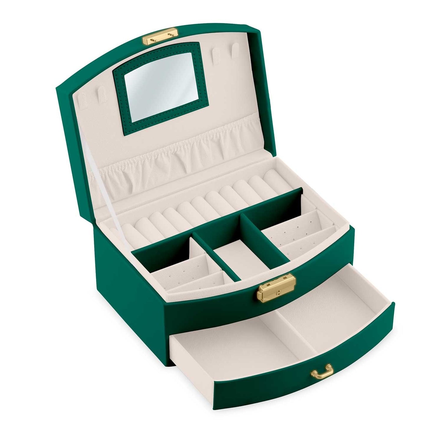 Luxury Green Jewelry Box Massido MS-708