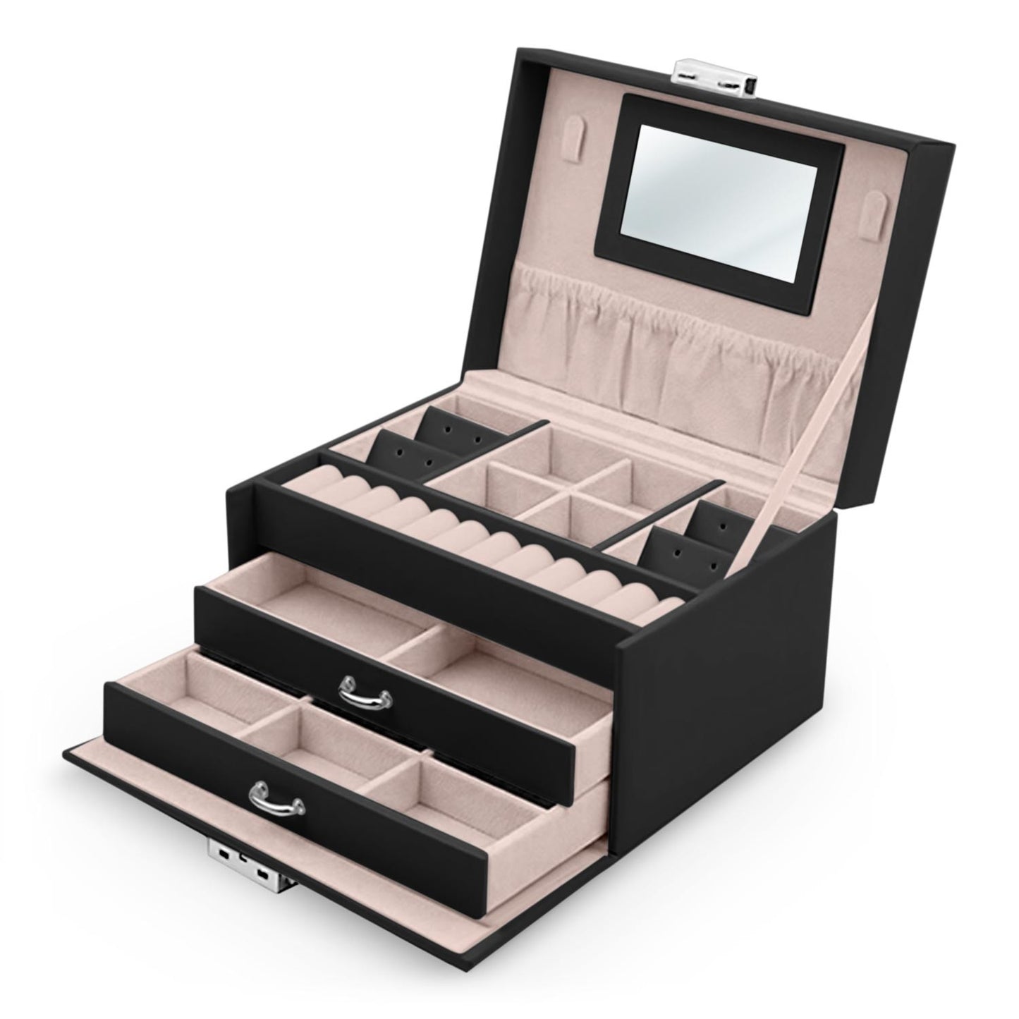 Luxury Jewelry Box MS-700 Massido - Black