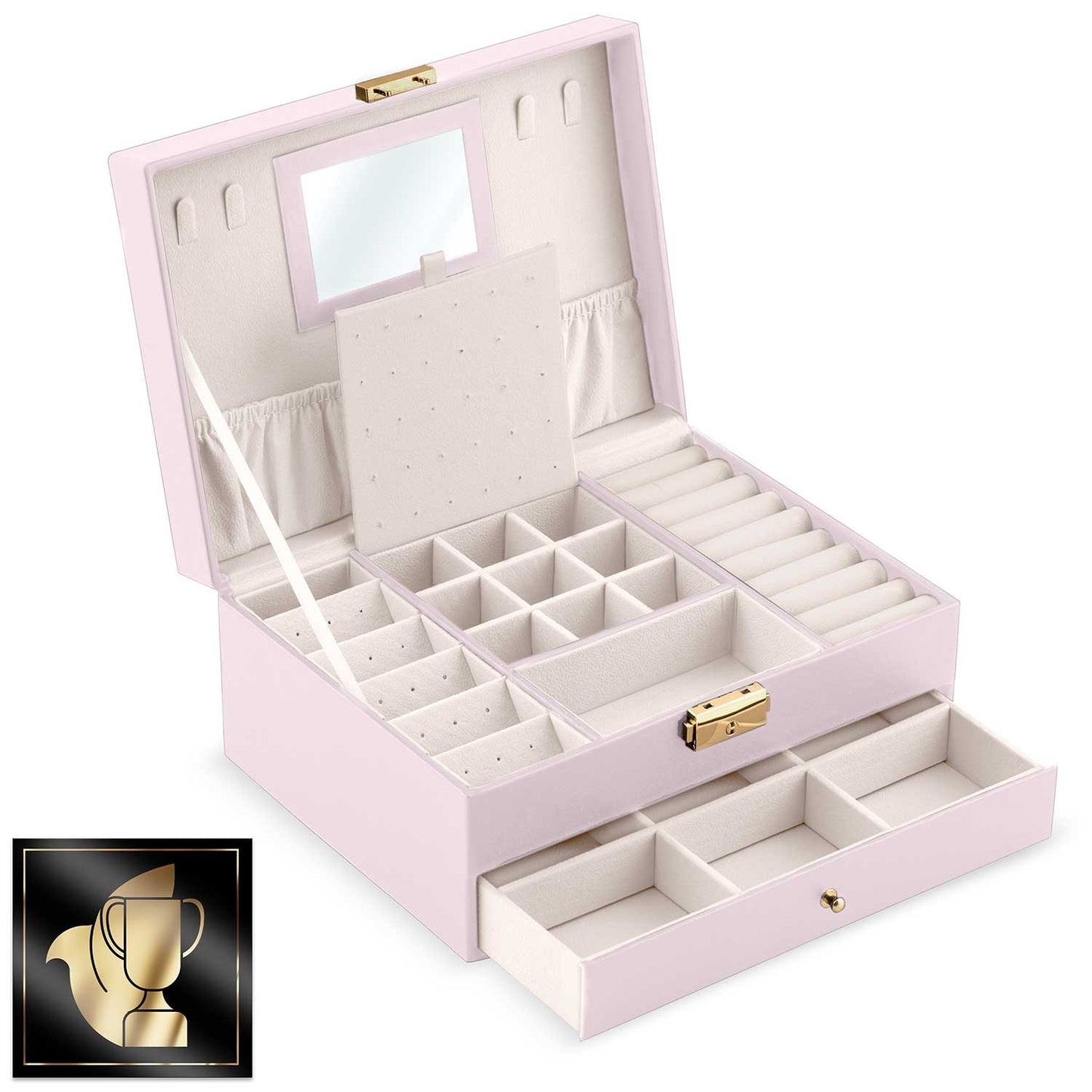 Luxury Jewelry Box MS-709 Massido - Pink