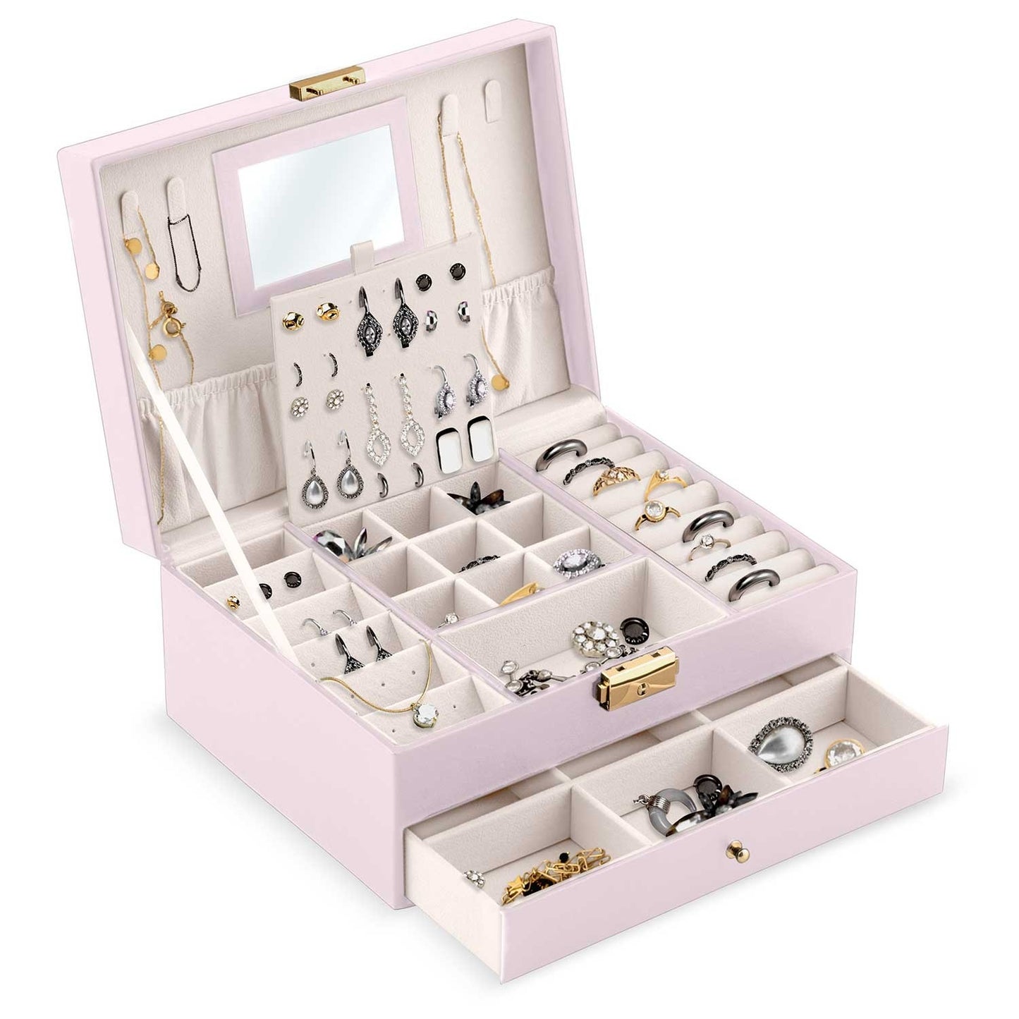 Luxury Jewelry Box MS-709 Massido - Pink