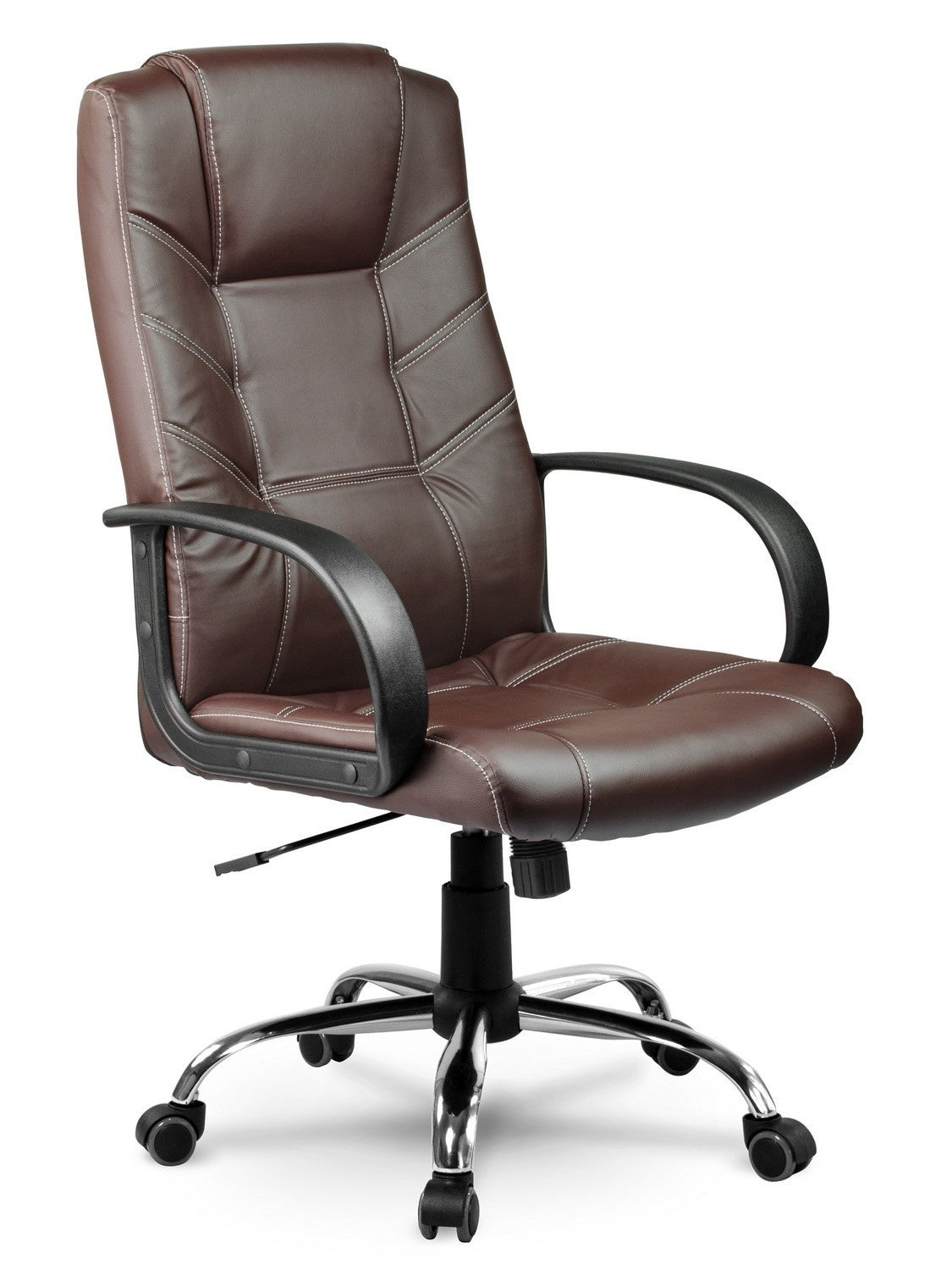 Luxury Leather Office Chair - Sofotel EG-221 Brown