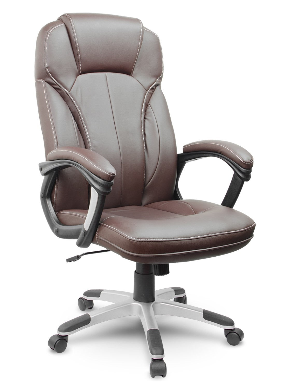 Luxury Leather Office Chair - Sofotel EG-222 Brown