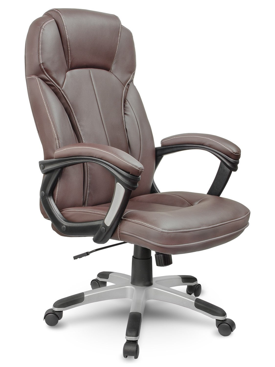 Luxury Leather Office Chair - Sofotel EG-222 Brown