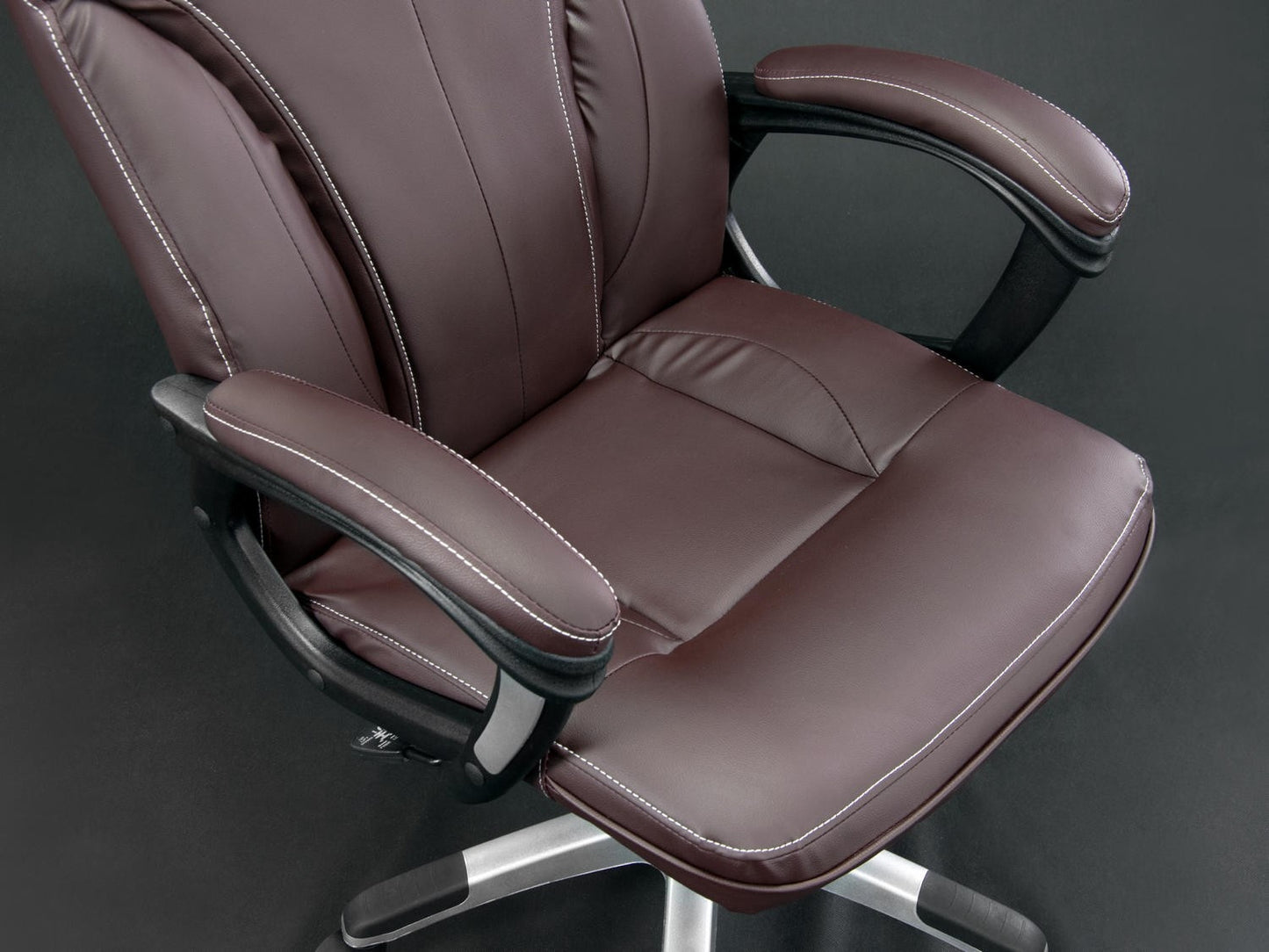 Luxury Leather Office Chair - Sofotel EG-222 Brown