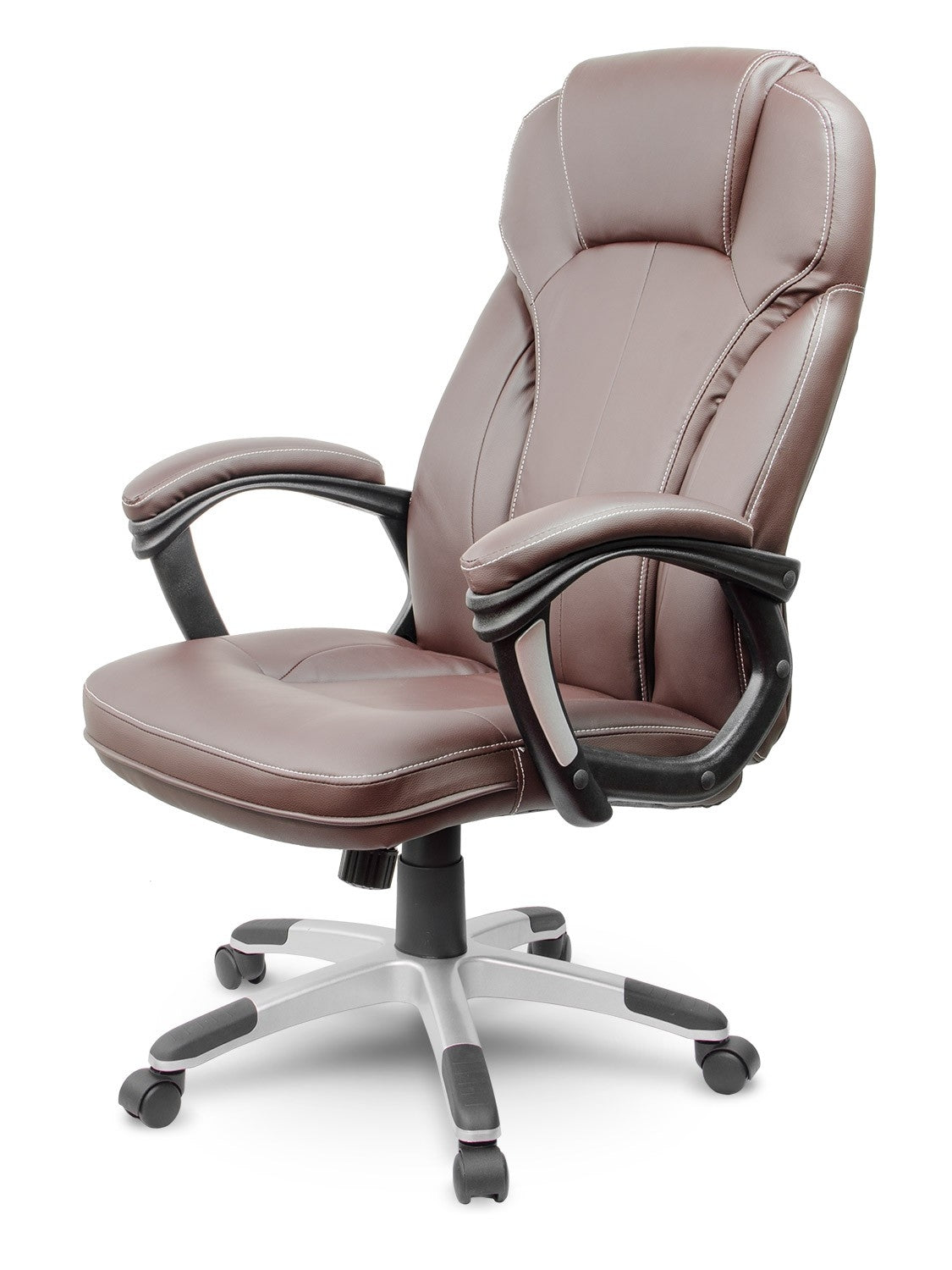 Luxury Leather Office Chair - Sofotel EG-222 Brown