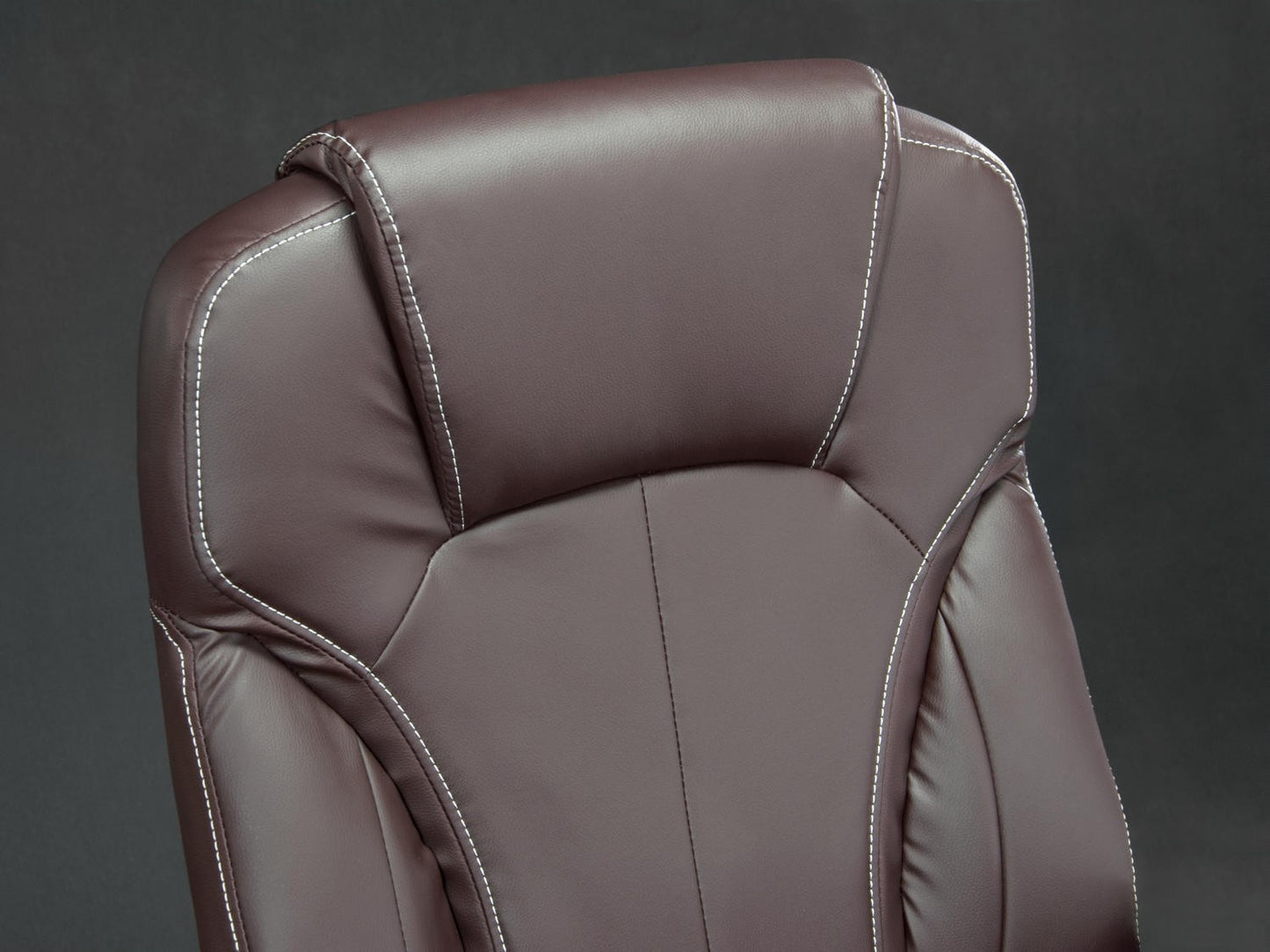 Luxury Leather Office Chair - Sofotel EG-222 Brown