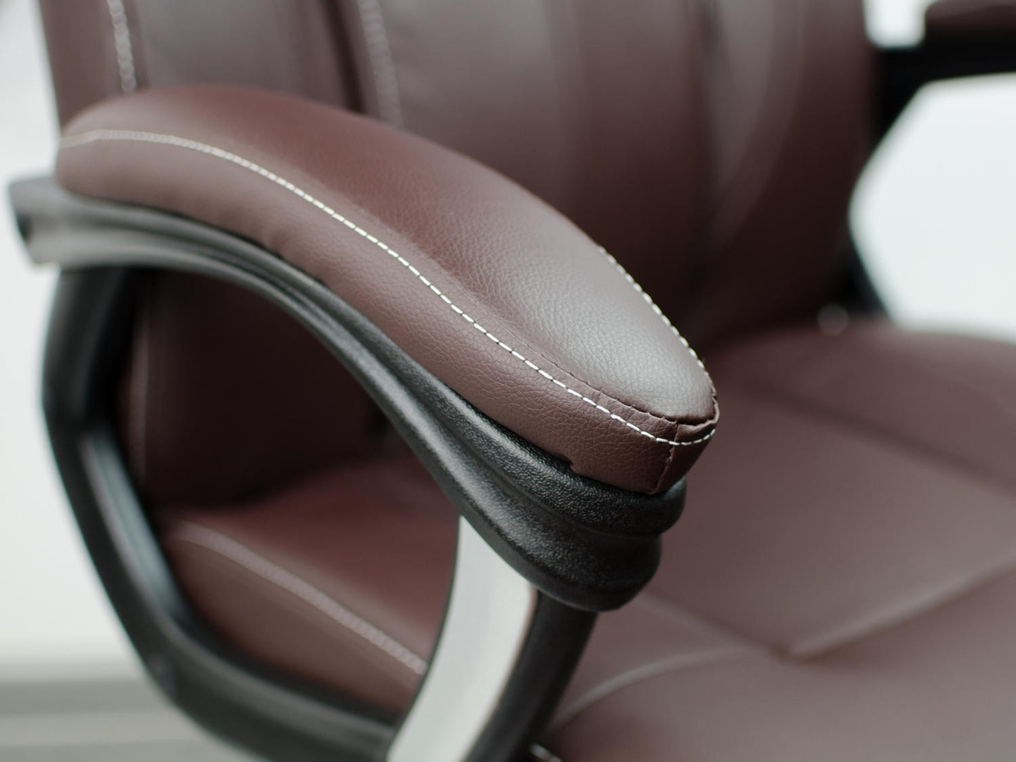 Luxury Leather Office Chair - Sofotel EG-222 Brown