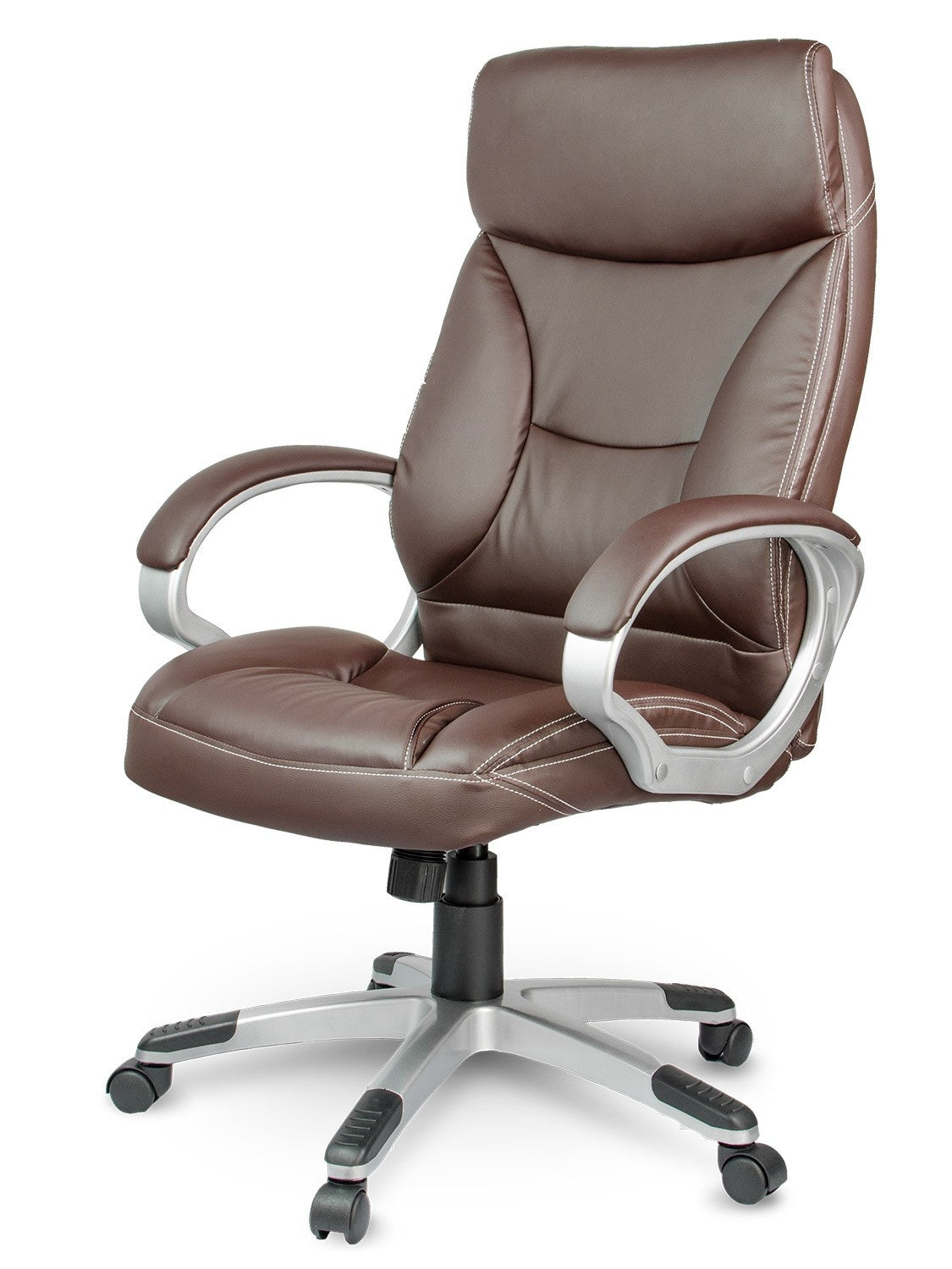 Luxury Leather Office Chair, Sofotel EG-223, Brown