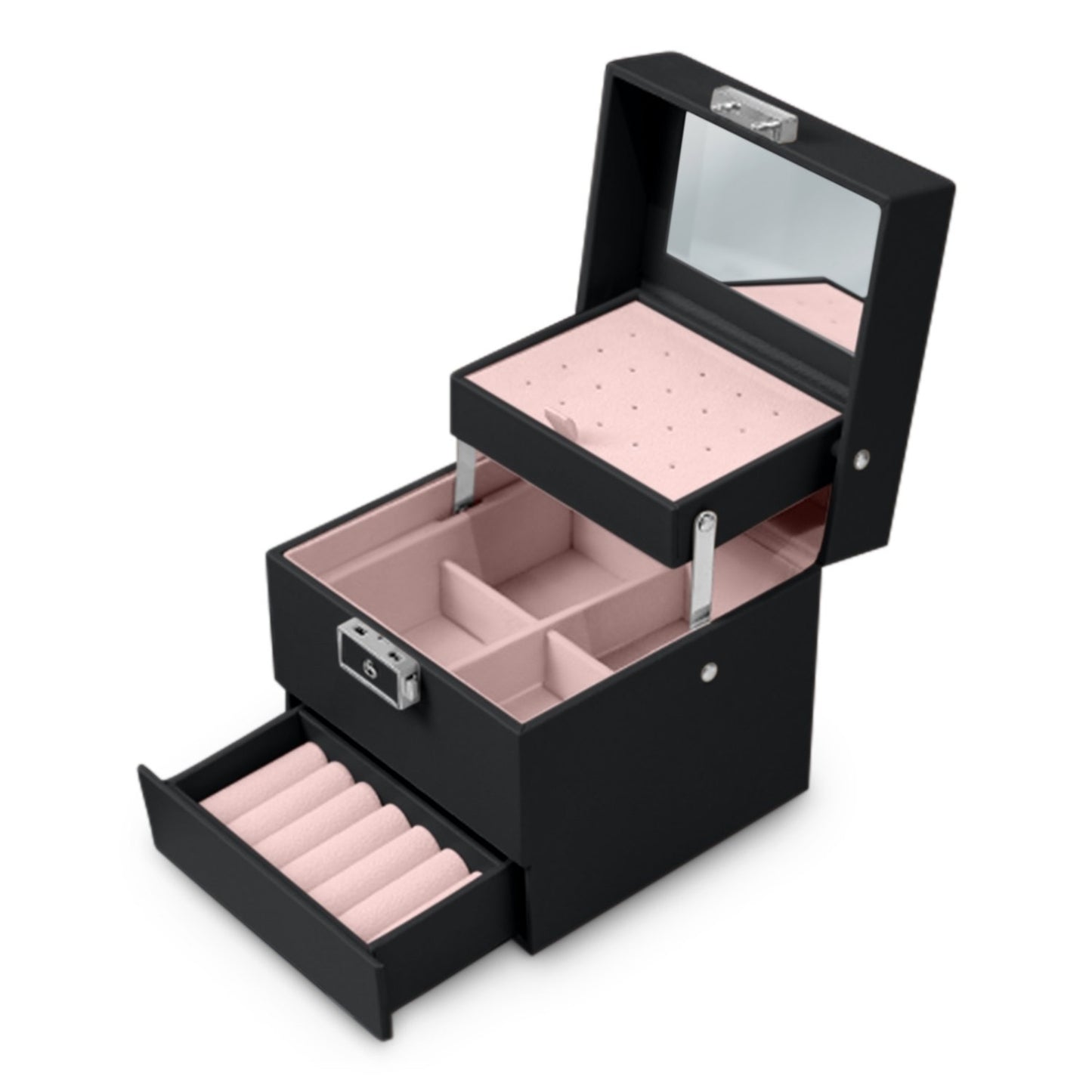 Luxury jewelry box MS-703 Massido - black