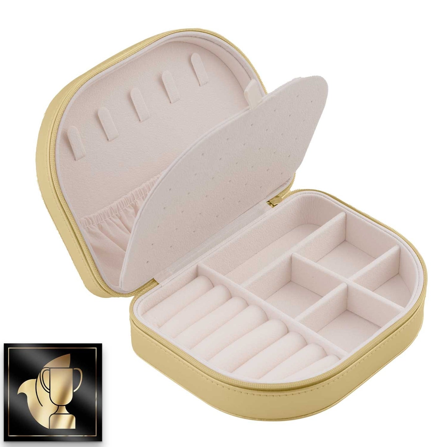 Luxury jewelry box Massido MS-707 - Gold