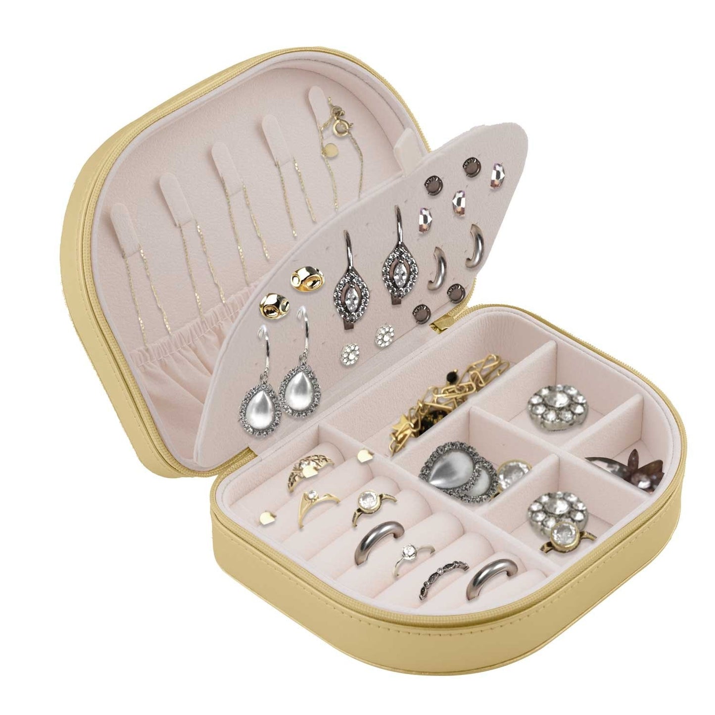 Luxury jewelry box Massido MS-707 - Gold